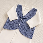 Костюмчик/комплект с уголком Денди пейсли