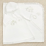 Детский крестильный комплект "Ангел" с пеленкой