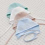 Чепчик на выписку "Конфетти"