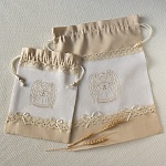 Мешочек для крестильных принадлежностей "Ангелочек"