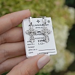 Серебряный крестик 11964АКВ