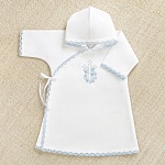 Крестильный набор "Голубой лучик" с полотенцем