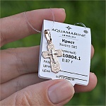 Золотой крестик 10804АКВ