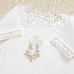 Детский крестильный набор "Золотая лоза" с полотенцем