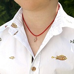 Золотой крестик 14599АКВ