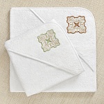 Махровый крестильный уголок "Яблочный и медовый Спас"