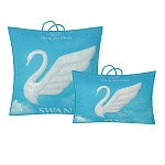 Подушка SWAN DOWN Лебяжий пух/тик