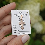 Золотой крестик 11202АКВ