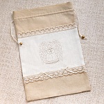 Мешочек для крестильных принадлежностей "Ангелочек"