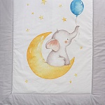 Детское одеяло 100х140 Слоненок на луне