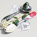 Ложка и погремушка "Сердце"