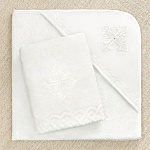 Крестильный набор для ребенка "Классика" с полотенцем