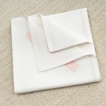 Крестильный комплект "Розовая лоза" для девочки с крыжмой