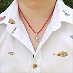 Золотой крестик 12137АКВ