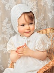 Трикотажный чепчик из кружева "Анастасия"