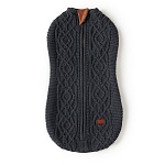 Вязаный кокон для новорожденного Loom графит