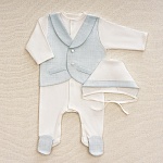 Костюмчик/комплект с уголком Денди всплеск волны