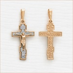 Золотой крестик 11940АКВ