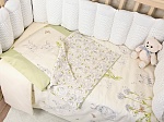 Постельный набор из 5 предметов Кролики