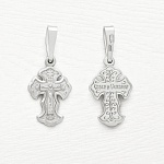 Серебряный крестик 10004АКВ