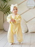 Комбинезон Облачко желтый из муслина